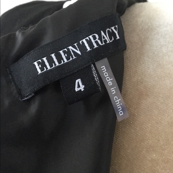 💥HP💥NWT Ellen Tracy Little Black Dress - Picture 5 of 8